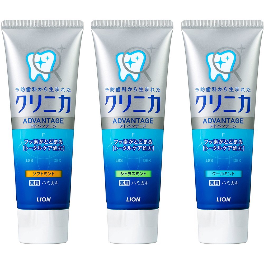 Teeth Whitening Japan - 3PCS Japan Leeuw Clinica Mint Tandpasta