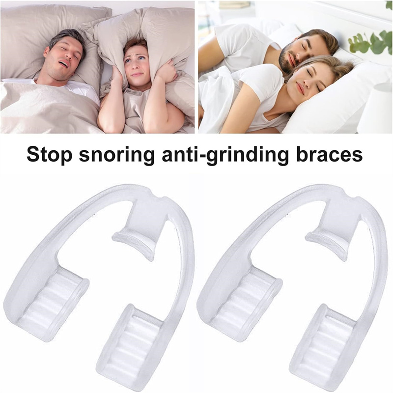Teeth Whitening Mouth Guard - Siliconen anti-tandknarsmondbeschermer, EVA nachtmondbeschermer voor bruxisme,