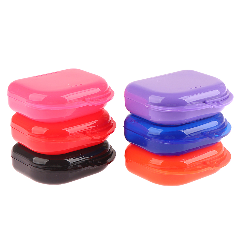 Teeth Whitening Trays - 1-delige opbergdoos voor gebitsprotheses, mondbeschermer, plastic