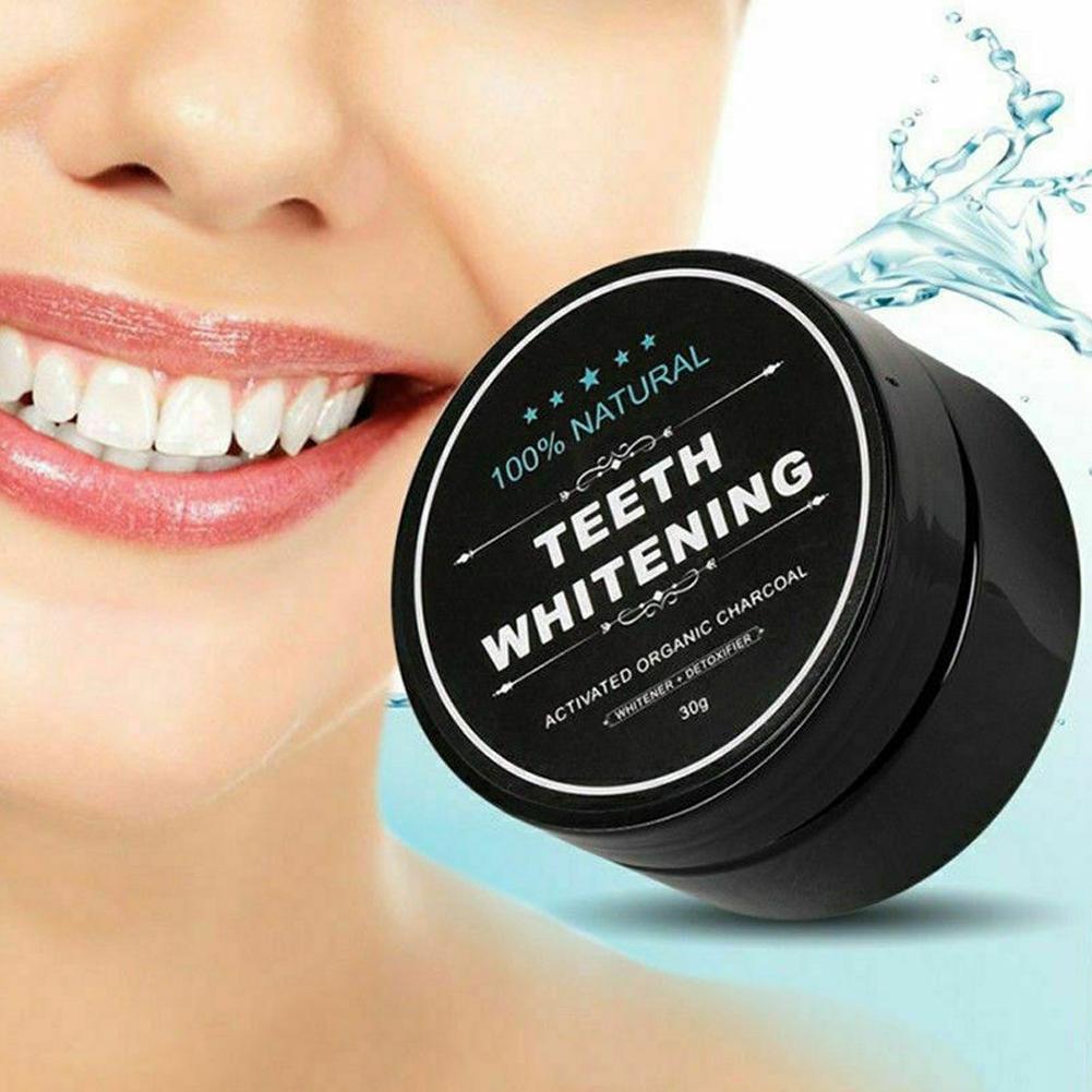 Teeth Whitening Charcoal Powder - 30g Tanden Whitening Poeder Houtskool Mondverzorging