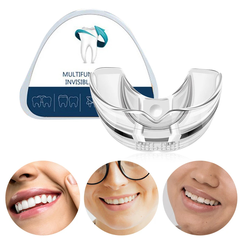 Teeth Whitening Mouth Guard - 3 Fasen Tandheelkundige Orthodontische Beugels Tanden
