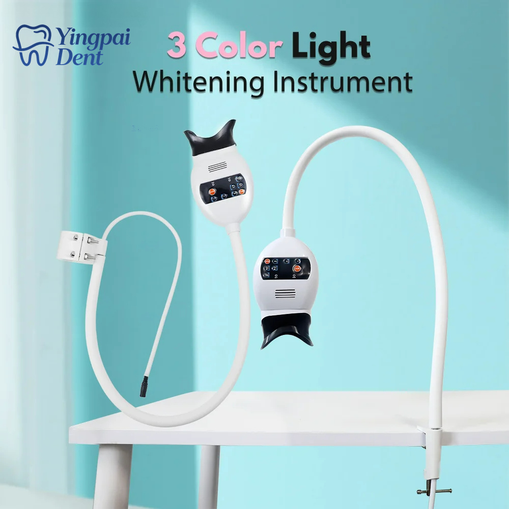 Teeth Whitening With Light - Verstelbare 3 Kleuren LED Tandenbleekversneller Tandheelkundige