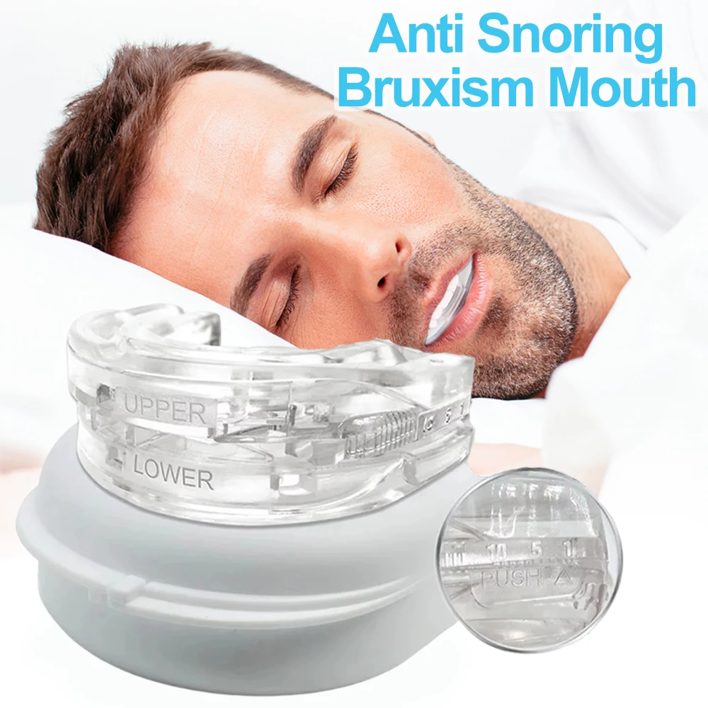 Teeth Whitening Mouth Guard - Anti-snurken mondbeschermer, verstelbaar mondstuk - Nachttandengebitsbeschermer