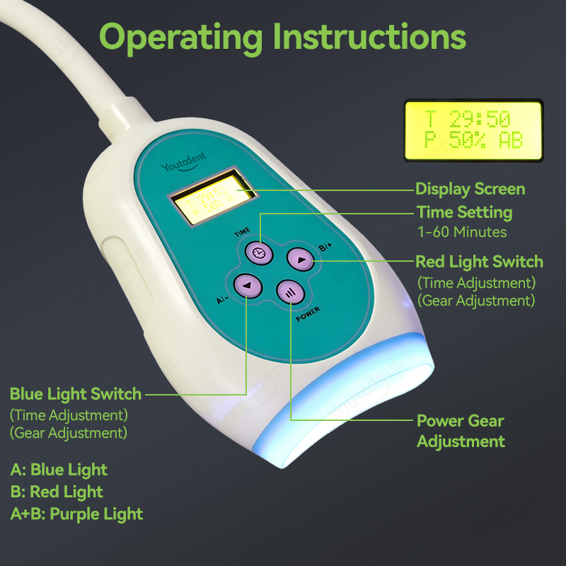 50W Tandheelkundige Touchscree - Teeth Whitening With Light recensie en prijs
