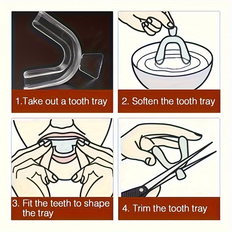 Unisex tandenaligner van silic - Teeth Whitening Trays recensie en prijs