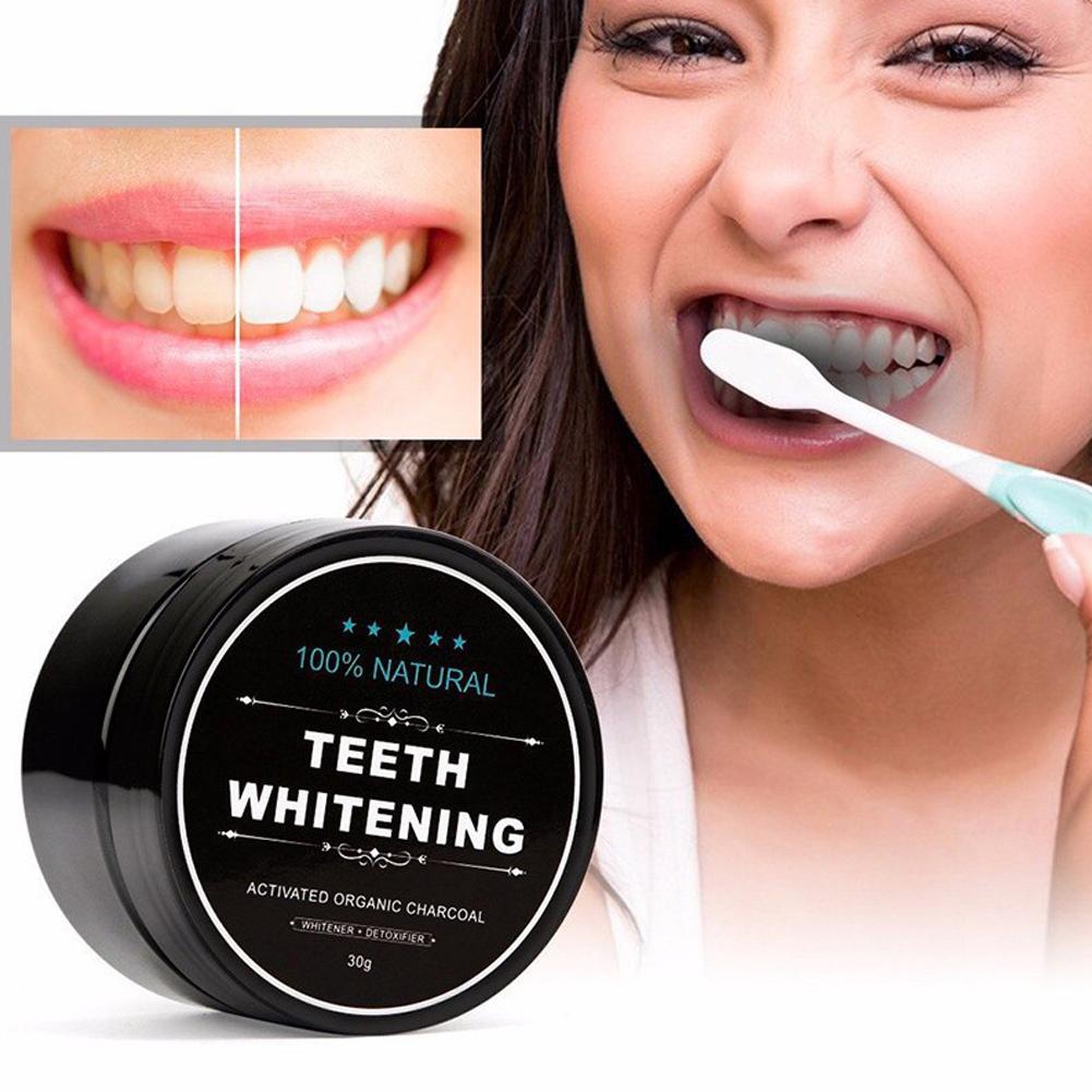 Geactiveerd Organisch Houtskoo - Teeth Whitening Charcoal Powder recensie en prijs