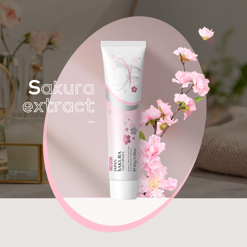 LAIKOU Japan Sakura Tandpasta  - Teeth Whitening Japan recensie en prijs