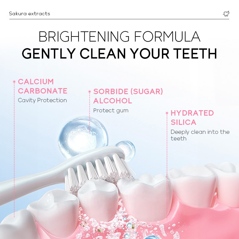 LAIKOU Japan Sakura Tandpasta  - Teeth Whitening Japan recensie en prijs