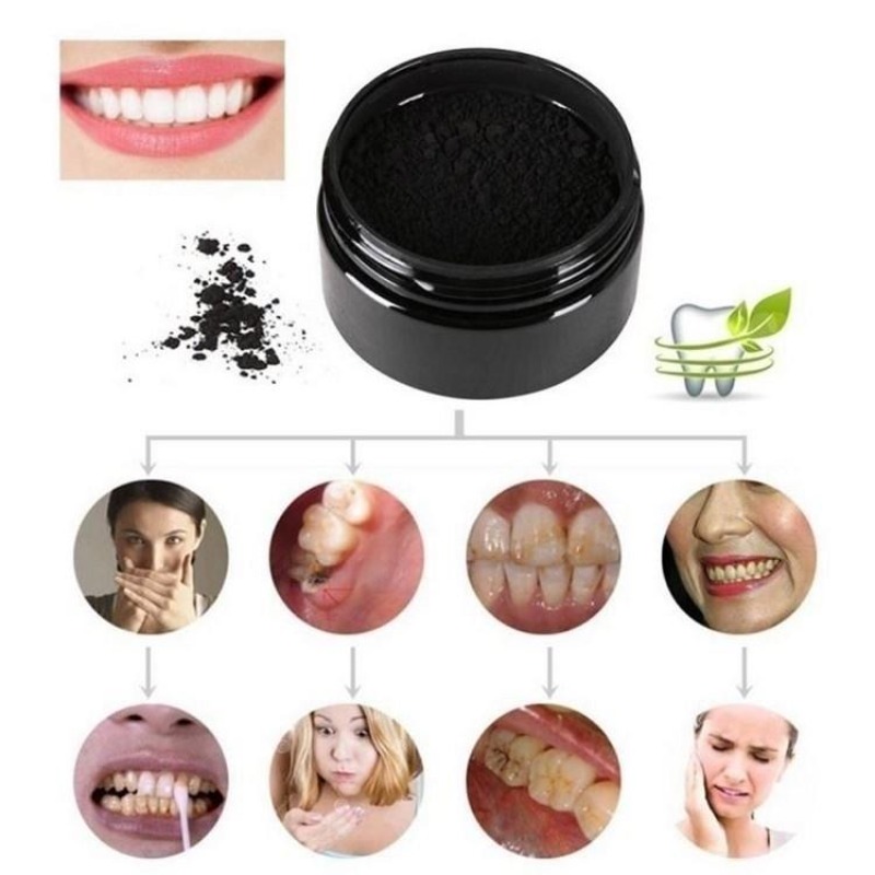 1 doos geactiveerd houtskool t - Teeth Whitening Charcoal Powder recensie en prijs