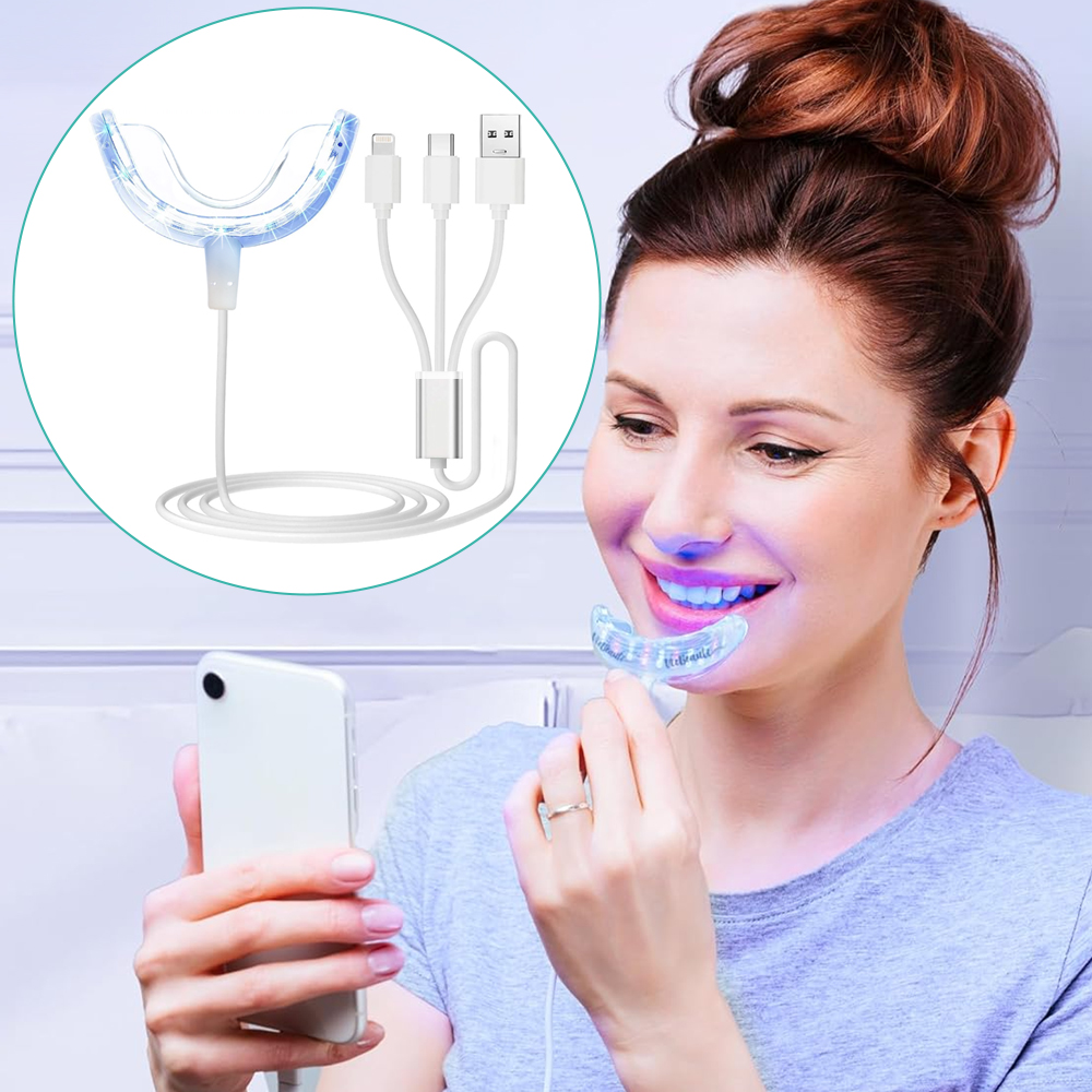 Tanden bleken versneller licht - Teeth Whitening Trays recensie en prijs