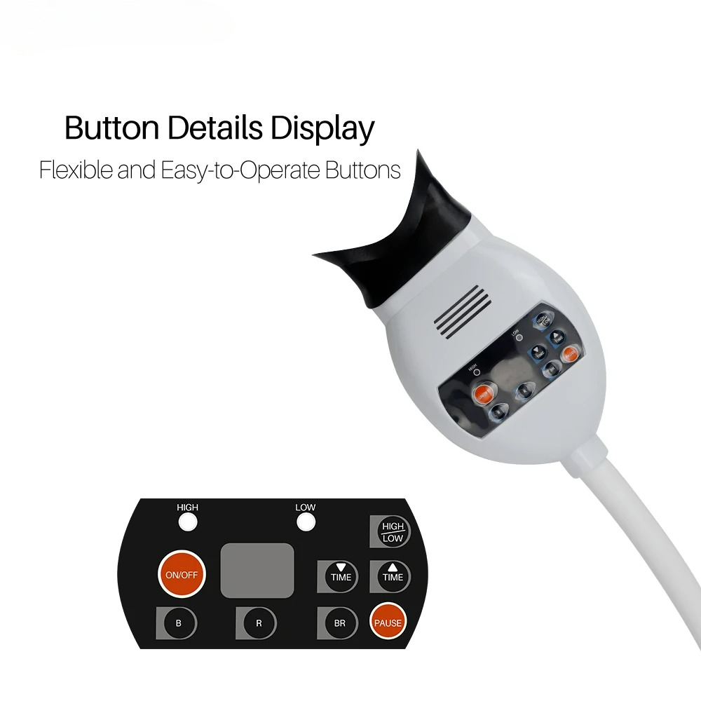 Verstelbare 3 Kleuren LED Tand - Teeth Whitening With Light recensie en prijs