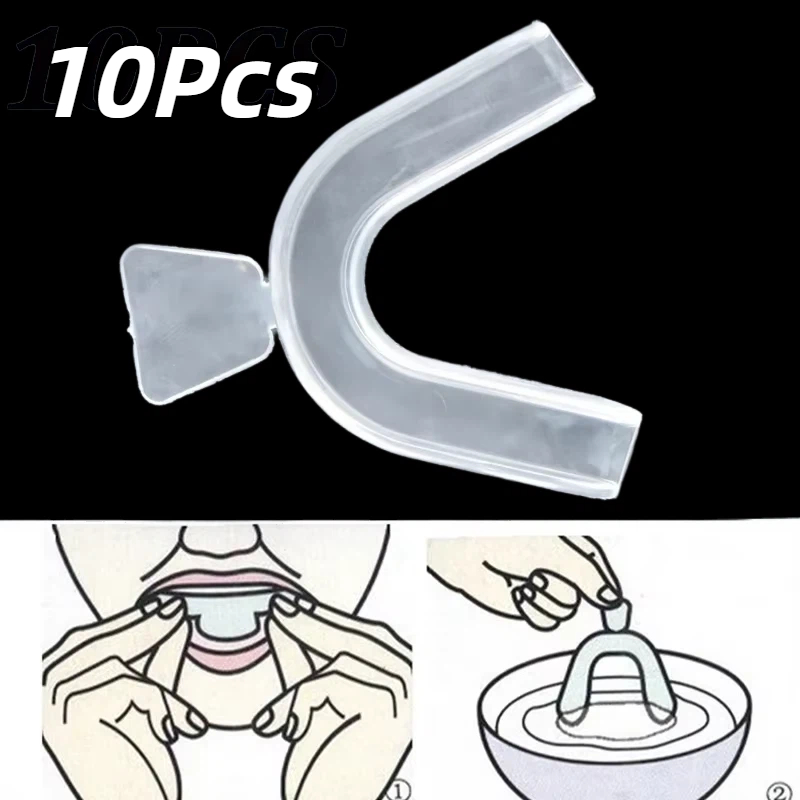 10 stks/set siliconen mondbesc - Teeth Whitening Trays recensie en prijs