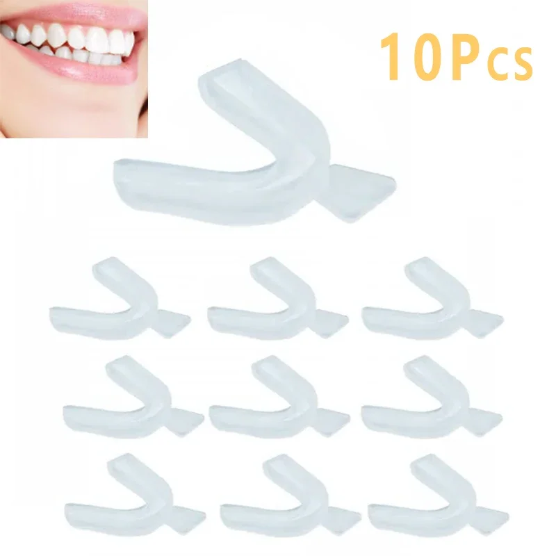 10 stuks siliconen mondbescher - Teeth Whitening Trays recensie en prijs